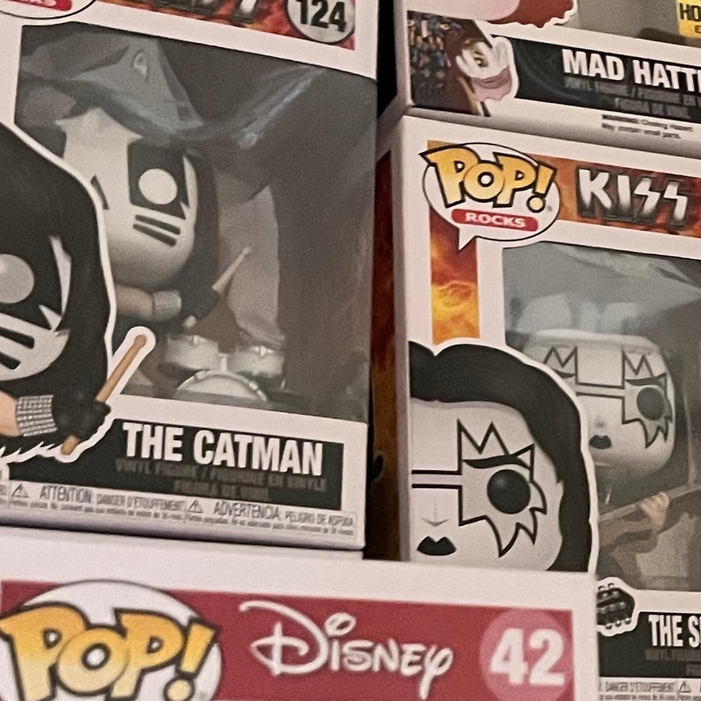 Kiss funko pop set